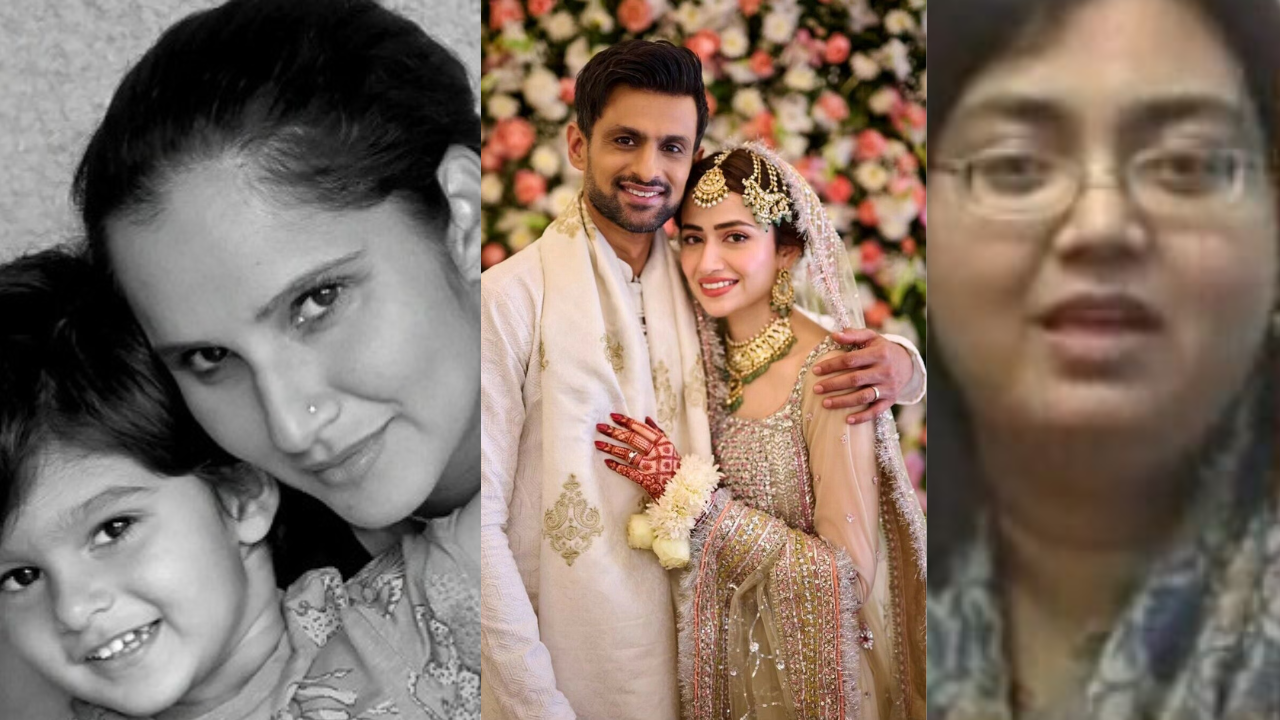 Shoaib Malik, Sania Mirza, Ihzaan, Ayesha Siddique